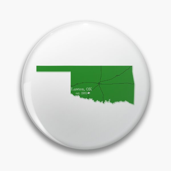 Item preview, Lawton, OK [Green] designed and sold by PhilbonianDezin.