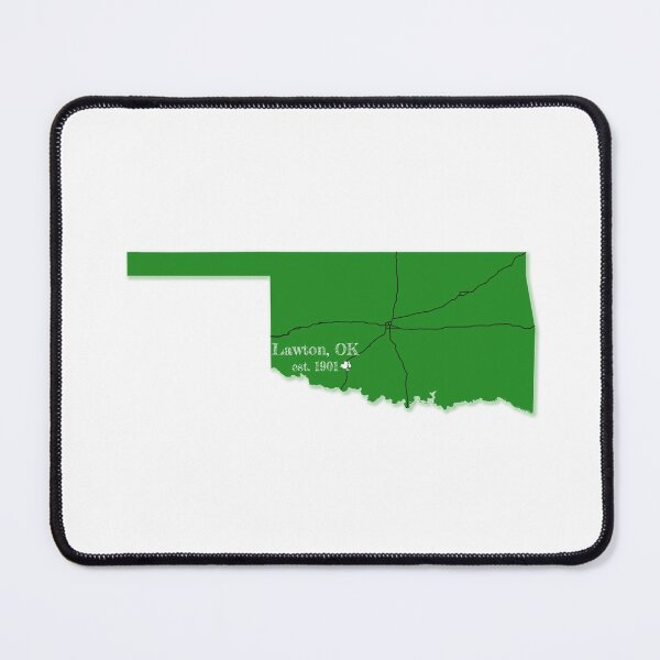 Item preview, Lawton, OK [Green] designed and sold by PhilbonianDezin.