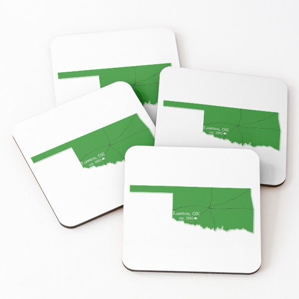 Item preview, Lawton, OK [Green] designed and sold by PhilbonianDezin.