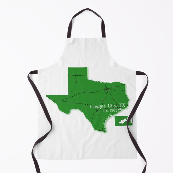 Item preview, League City, TX [Green] designed and sold by PhilbonianDezin.