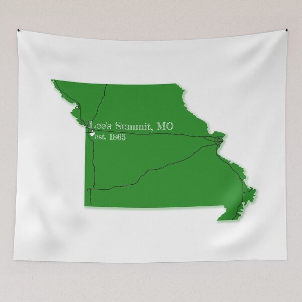 Item preview, Lee's Summit, MO [Green] designed and sold by PhilbonianDezin.