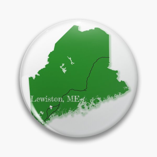 Item preview, Lewiston, ME [Green] designed and sold by PhilbonianDezin.