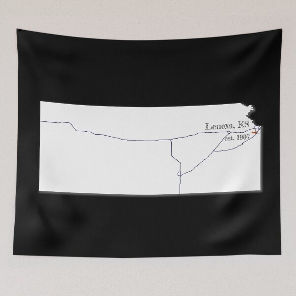 Item preview, Lenexa, KS [White] designed and sold by PhilbonianDezin.