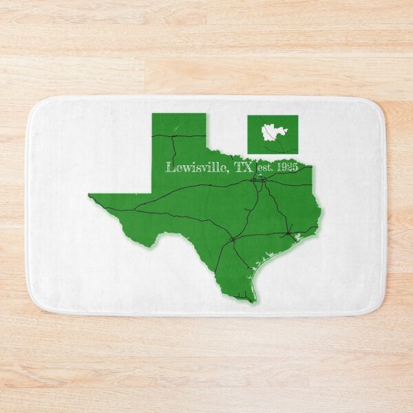 Item preview, Lewisville, TX [Green] designed and sold by PhilbonianDezin.