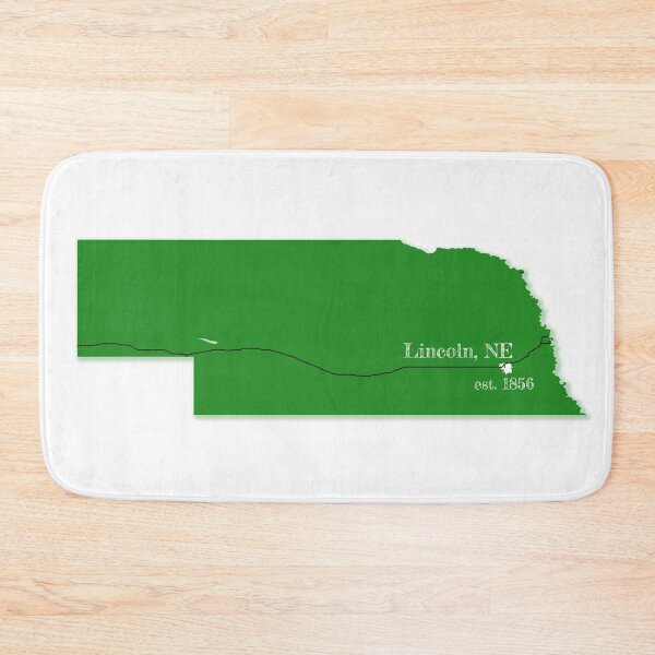 Item preview, Lincoln, NE [Green] designed and sold by PhilbonianDezin.