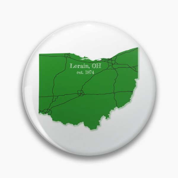 Item preview, Lorain, OH [Green] designed and sold by PhilbonianDezin.