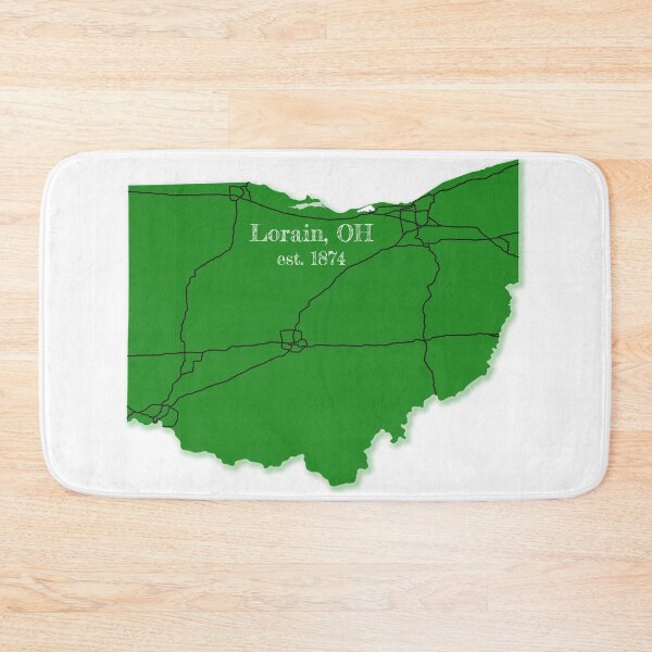 Item preview, Lorain, OH [Green] designed and sold by PhilbonianDezin.