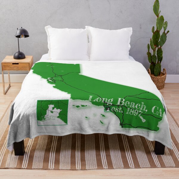 Item preview, Long Beach, CA [Green] designed and sold by PhilbonianDezin.