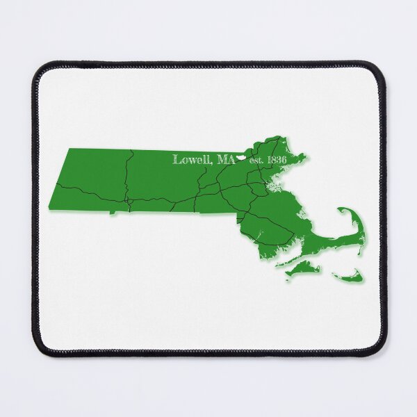 Item preview, Lowell, MA [Green] designed and sold by PhilbonianDezin.
