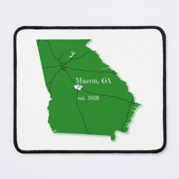 Item preview, Macon, GA [Green] designed and sold by PhilbonianDezin.