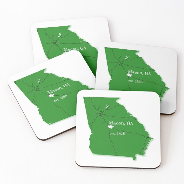 Item preview, Macon, GA [Green] designed and sold by PhilbonianDezin.