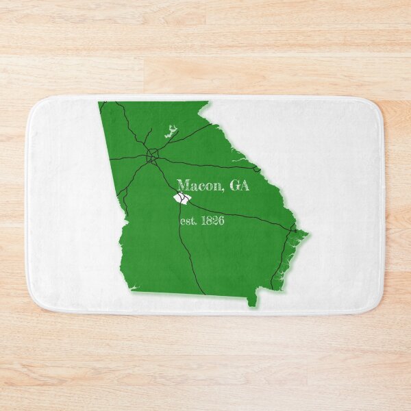Item preview, Macon, GA [Green] designed and sold by PhilbonianDezin.