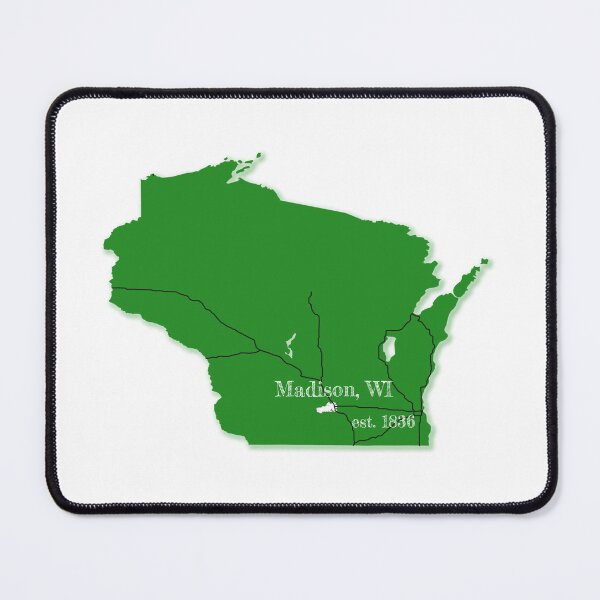 Item preview, Madison, WI [Green] designed and sold by PhilbonianDezin.