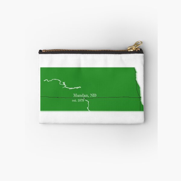 Item preview, Mandan, ND [Green] designed and sold by PhilbonianDezin.
