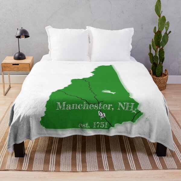 Item preview, Manchester, NH [Green] designed and sold by PhilbonianDezin.