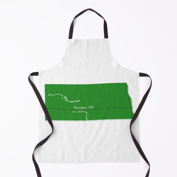 Item preview, Mandan, ND [Green] designed and sold by PhilbonianDezin.