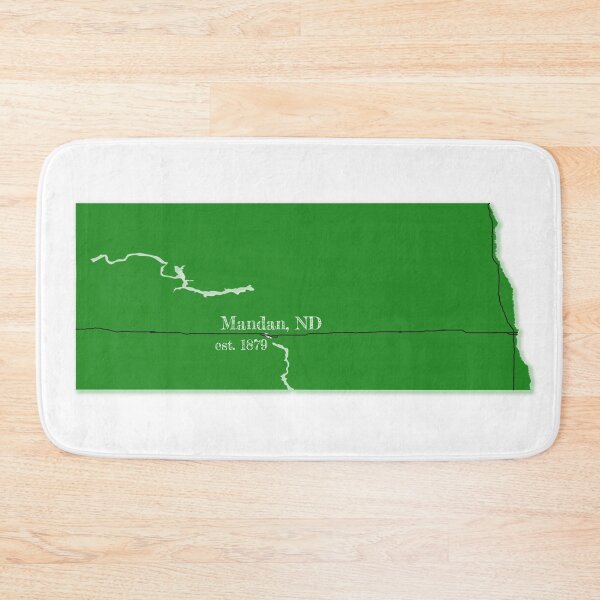Item preview, Mandan, ND [Green] designed and sold by PhilbonianDezin.