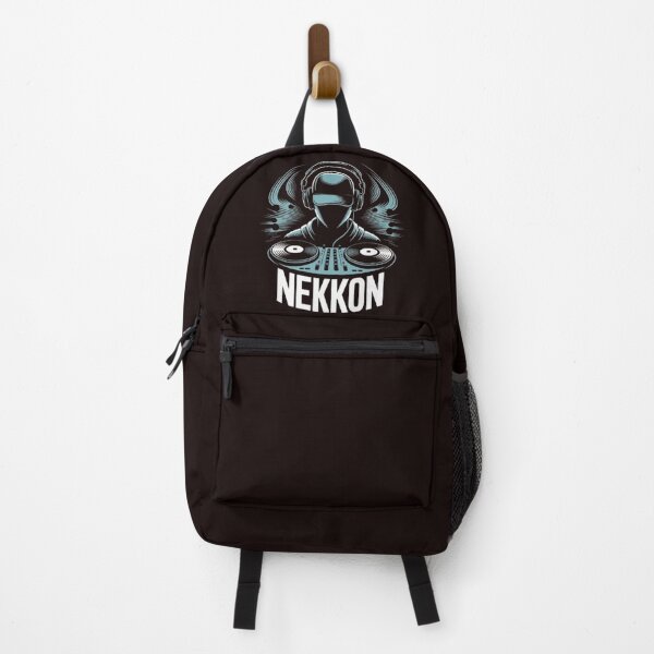 Item preview, DJ NEKKON Music Design – Cool Turntable & Headphones Illustration for EDM, Hip Hop, and Party Lovers designed and sold by dortmond.