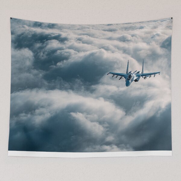 Item preview, Sukhoi Su-27 High Above Terrain designed and sold by Skyframe Aviation.