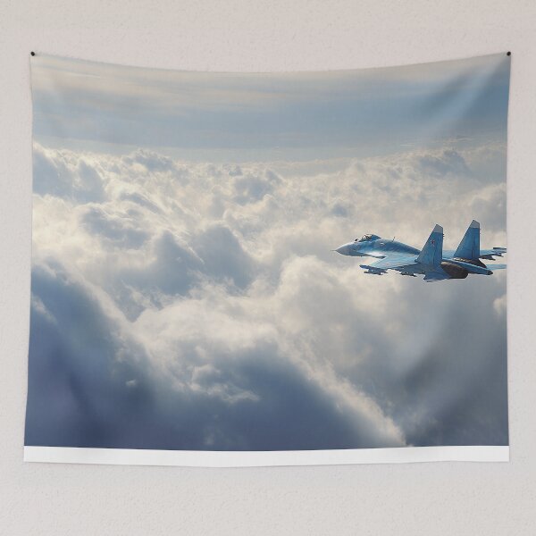Item preview, Sukhoi Su-27 Gliding Through Sky designed and sold by Skyframe Aviation.