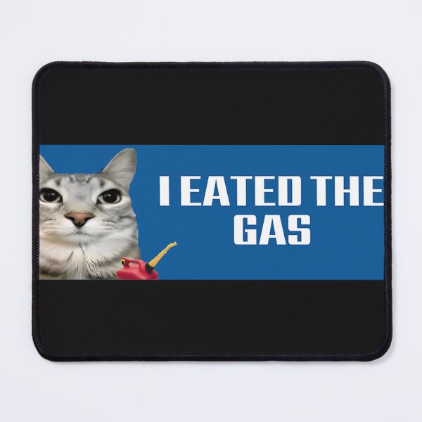 Item preview, I Eated The Gas Funny Gen Z Meme Bumper designed and sold by DanaSm7.