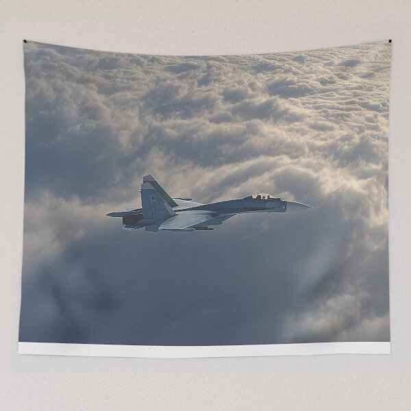 Item preview, Sukhoi Su-27 in Vapor Trail Ascent designed and sold by Skyframe Aviation.