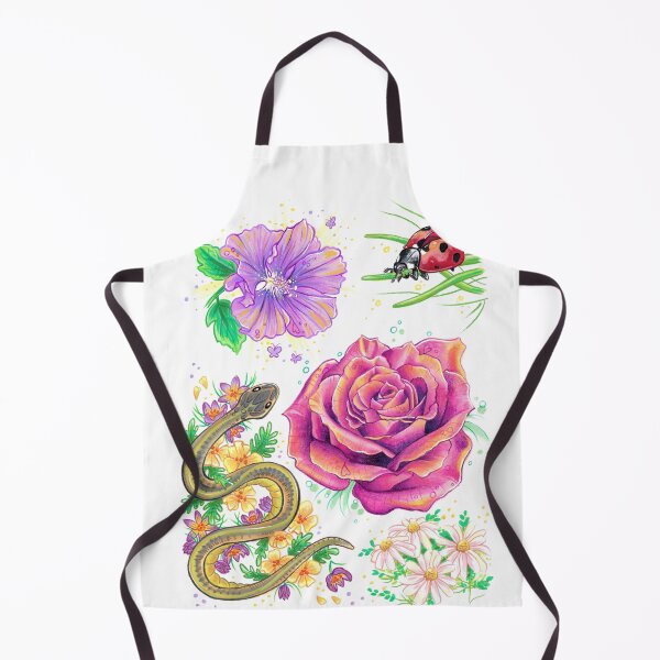 Item preview, Spring Flowers and Snake Art Page designed and sold by Nicholdesigns.