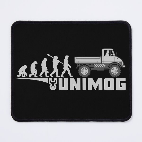 Item preview, UNIMOG Evolution of Mankind (dark background) designed and sold by Groenendijk.