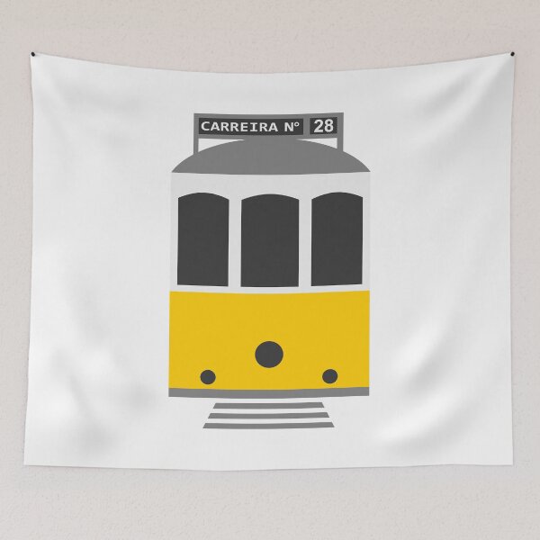 Item preview, Lisbon tram - Elétrico de Lisboa - Carreira 28 (only tram on white)  designed and sold by Groenendijk.