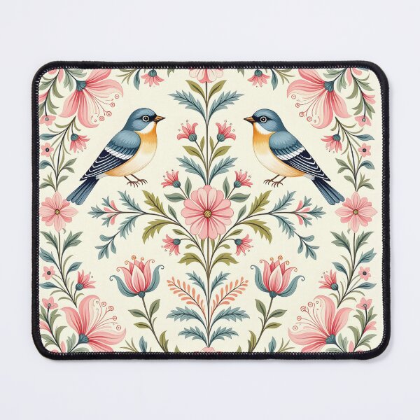 Item preview, Toile de Jouy Pattern - Chinoiserie Birds Toile De jouy designed and sold by Wiss2Arts.