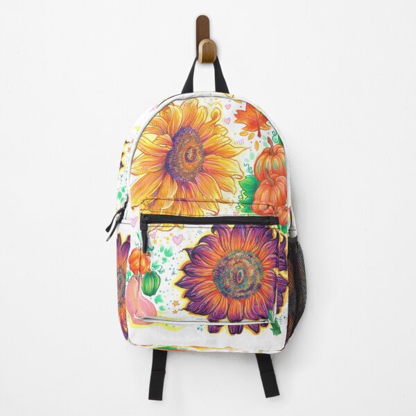 Item preview, Sunflowers and Pumpkins Art Page designed and sold by Nicholdesigns.