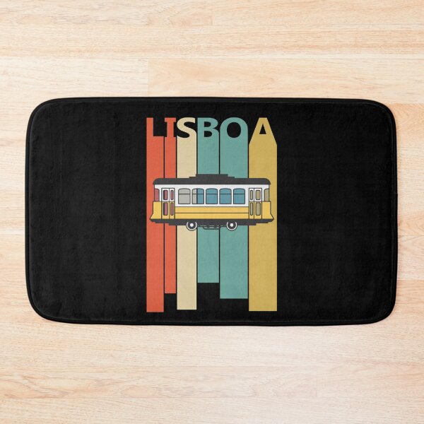 Item preview, Retro Lisbon tram - Elétrico de Lisboa - Carreira 28 (on black) designed and sold by Groenendijk.