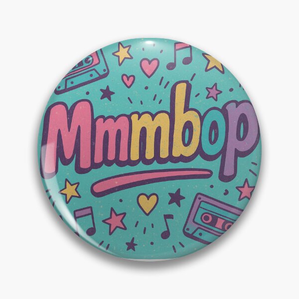 Item preview, Nostalgic Hanson mmmbop Sticker designed and sold by Travelcases.