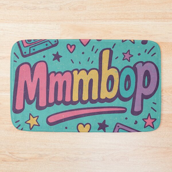Item preview, Nostalgic Hanson mmmbop Sticker designed and sold by Travelcases.