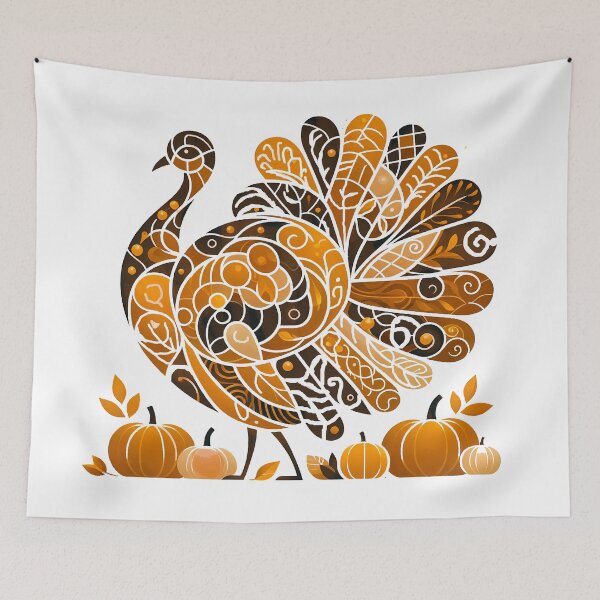 Artikelvorschau, Moderner minimalistischer Thanksgiving-Truthahn entworfen und verkauft von Ojo de Lilith.