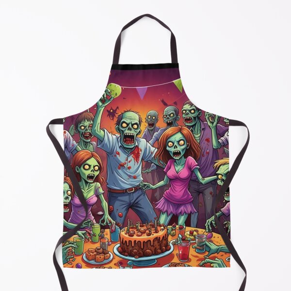 Item preview, Zombie Birthday Party Horror – Funny Undead Halloween Celebration Design designed and sold by AnalajiaDesigns.