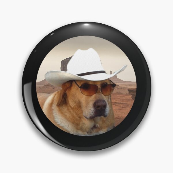 Item preview, Doggo Stickers Cowboy designed and sold by DanaSm7.