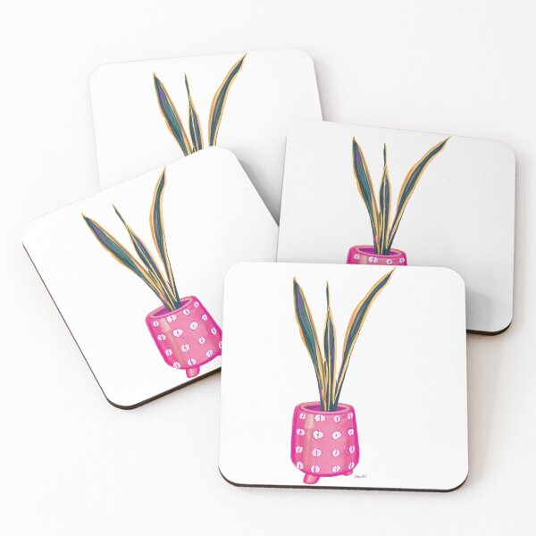 Item preview, Snake Plant-Pink Illustration designed and sold by deblevart.