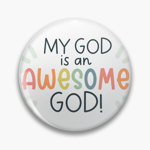 Item preview, Awesome God! designed and sold by Willow & Grace Designs.