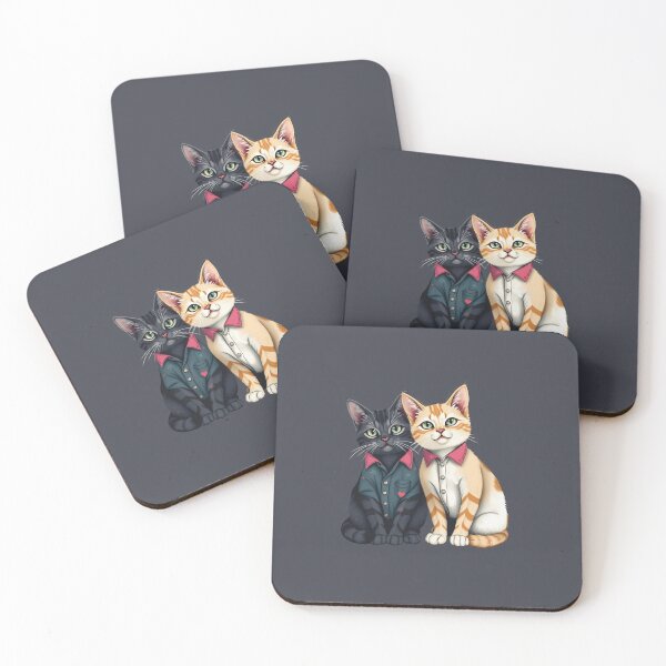 Item preview, Elegant cats illustration designed and sold by thlothar_.