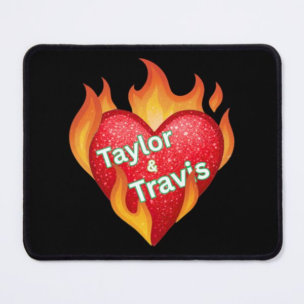 Item preview, Taylor & Travis Red Glitter Heart on Fire Showgirl designed and sold by calypso-designs.