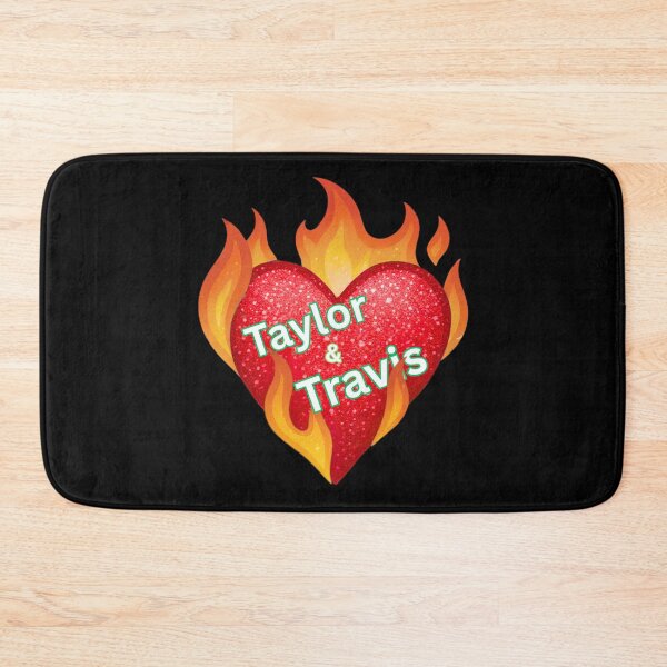 Item preview, Taylor & Travis Red Glitter Heart on Fire Showgirl designed and sold by calypso-designs.
