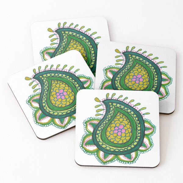 Item preview, Boho Paisley Mandala – Hand-Drawn Floral Design designed and sold by BulletKitty82.