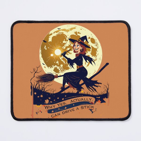 Item preview, Witchy Humor: I Can Drive a Stick designed and sold by EducaPro.