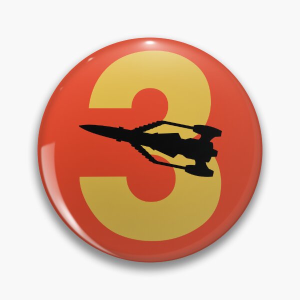 Item preview, THUNDERBIRD THREE 3 designed and sold by RetroGeekChic.