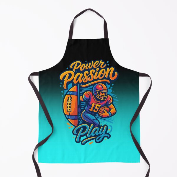 Item preview, Power, Passsion, Play | Graphic Crewneck Football Playoff designed and sold by skkyfaithArtz.