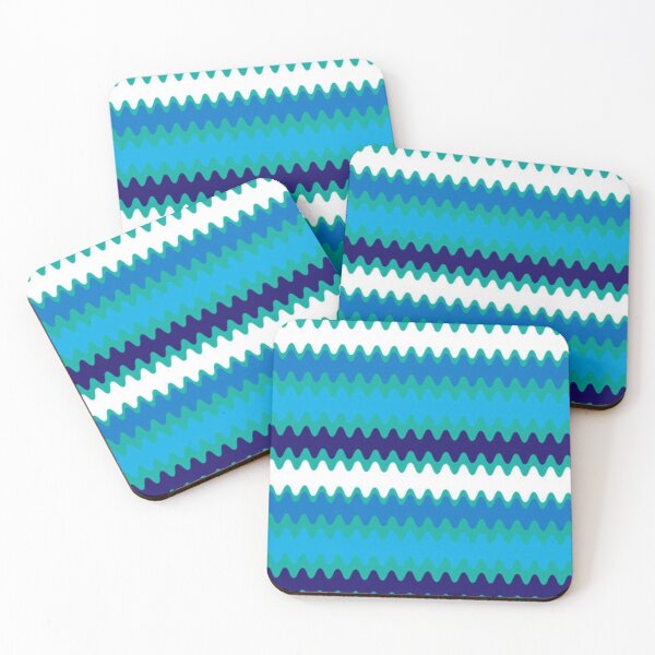 Item preview, blue wave pattern designed and sold by pksart1.