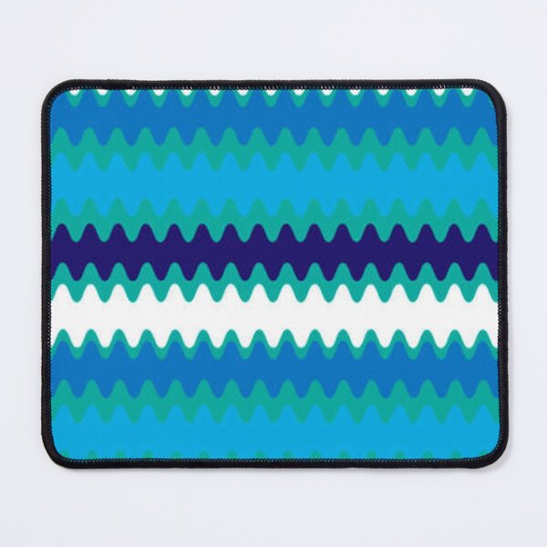 Item preview, blue wave pattern designed and sold by pksart1.