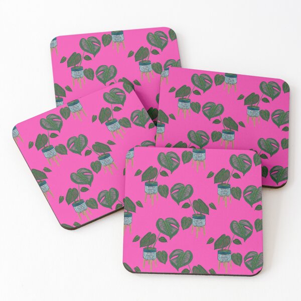 Item preview, Monstera-Hot Pink designed and sold by deblevart.