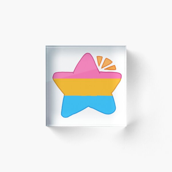 Artikelvorschau, Pansexueller Stolz-Star! entworfen und verkauft von SeraphStickers.